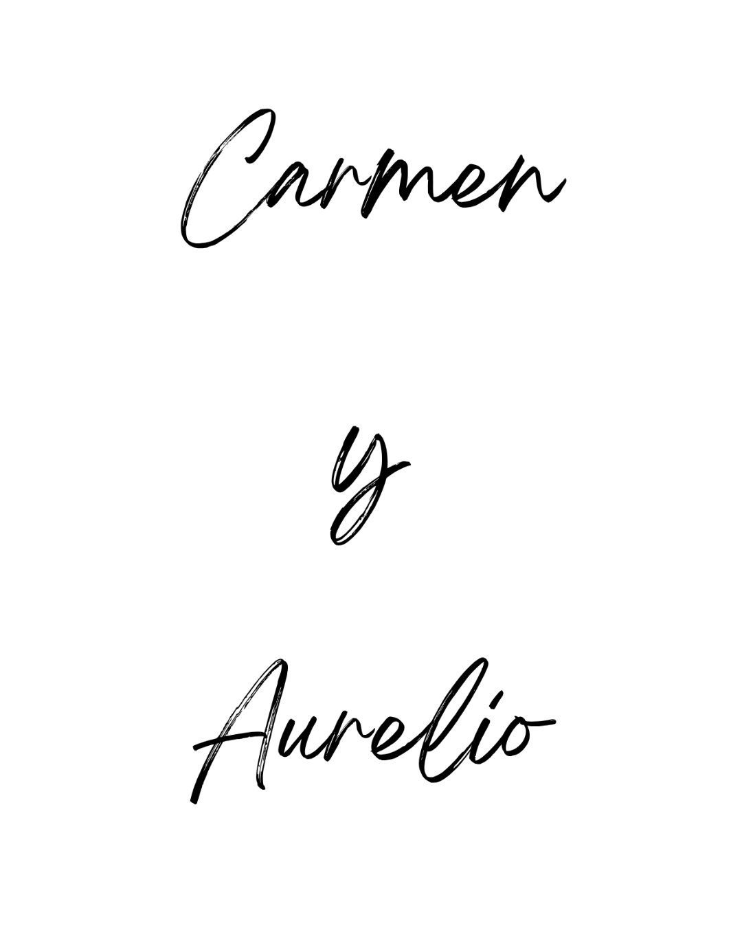 Carmen y Aurelio